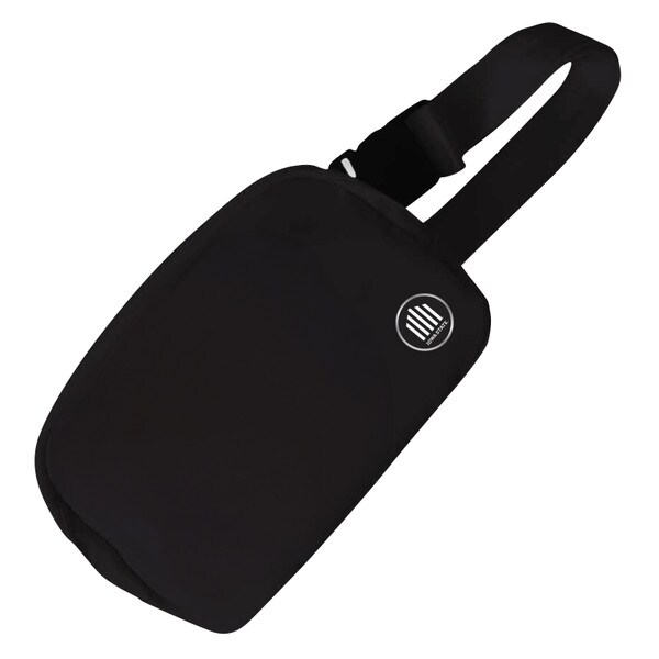 5-Bar Black Cross Body Bag